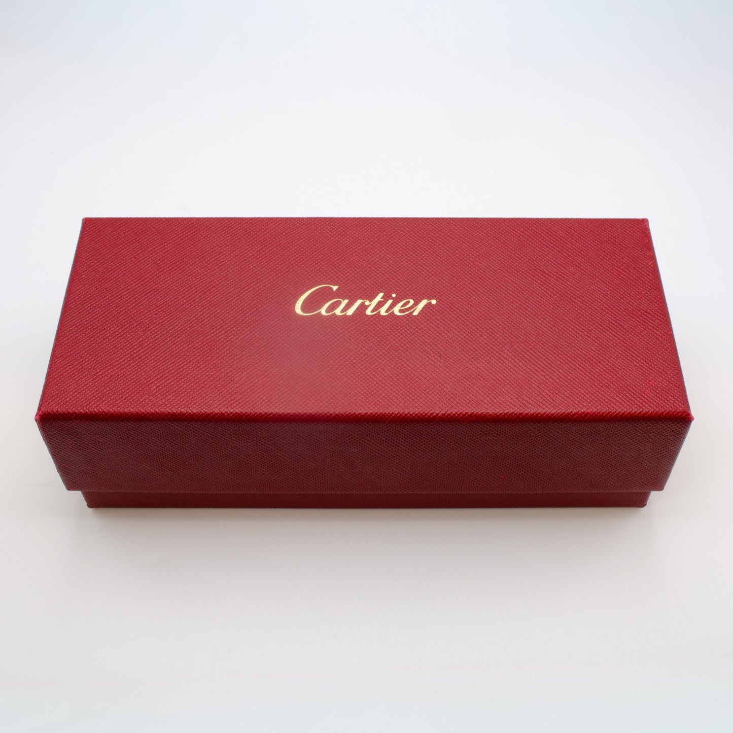 Ultra Rare Cartier C Décor Burlwood Glasses Sunglasses Box Papers 55-18-140