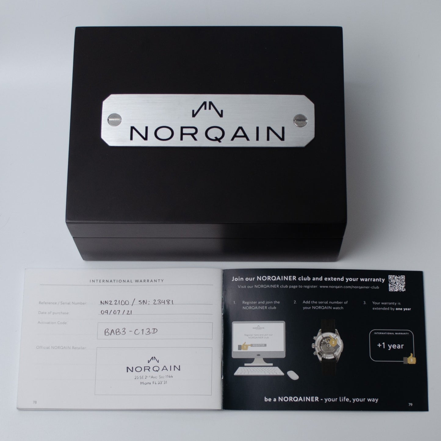 Norqain Freedom 60 GMT Bronze