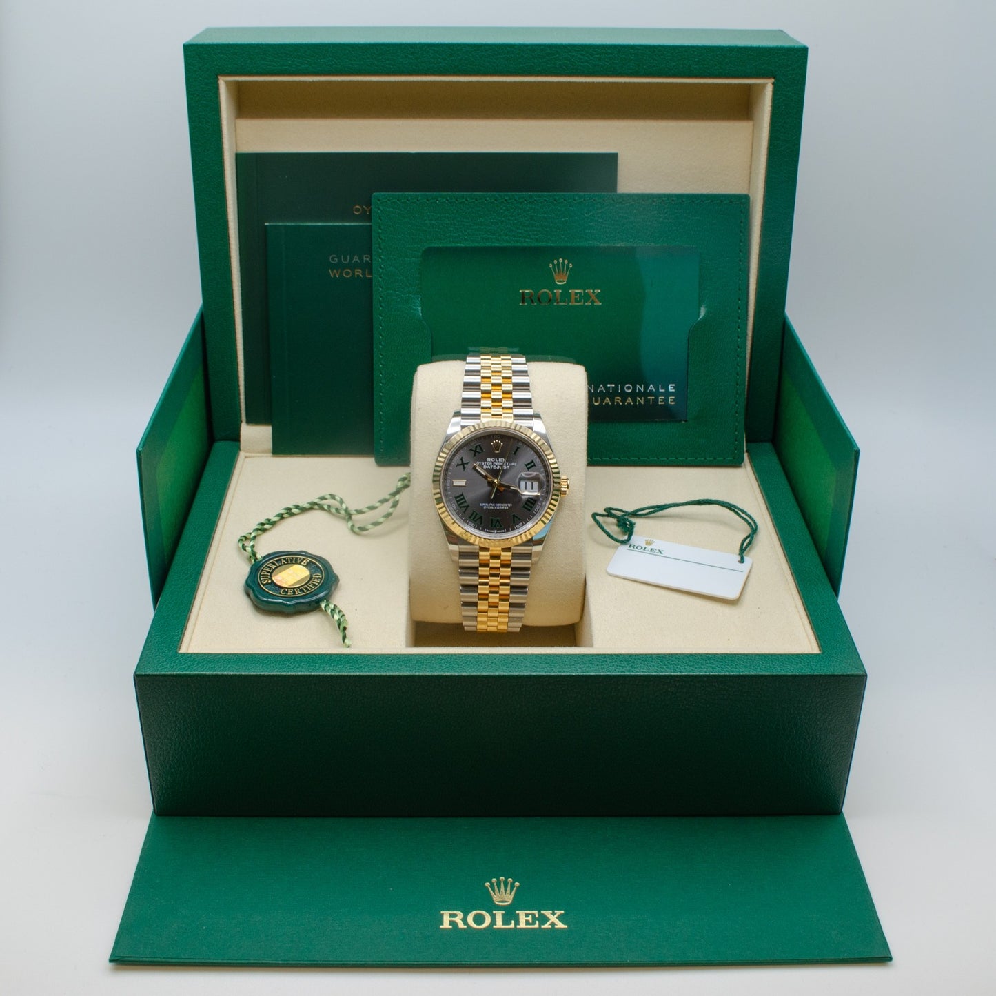 Rolex Datejust 36 Wimbledon 2026 Ref. 126233 Full Set Excellent Condition