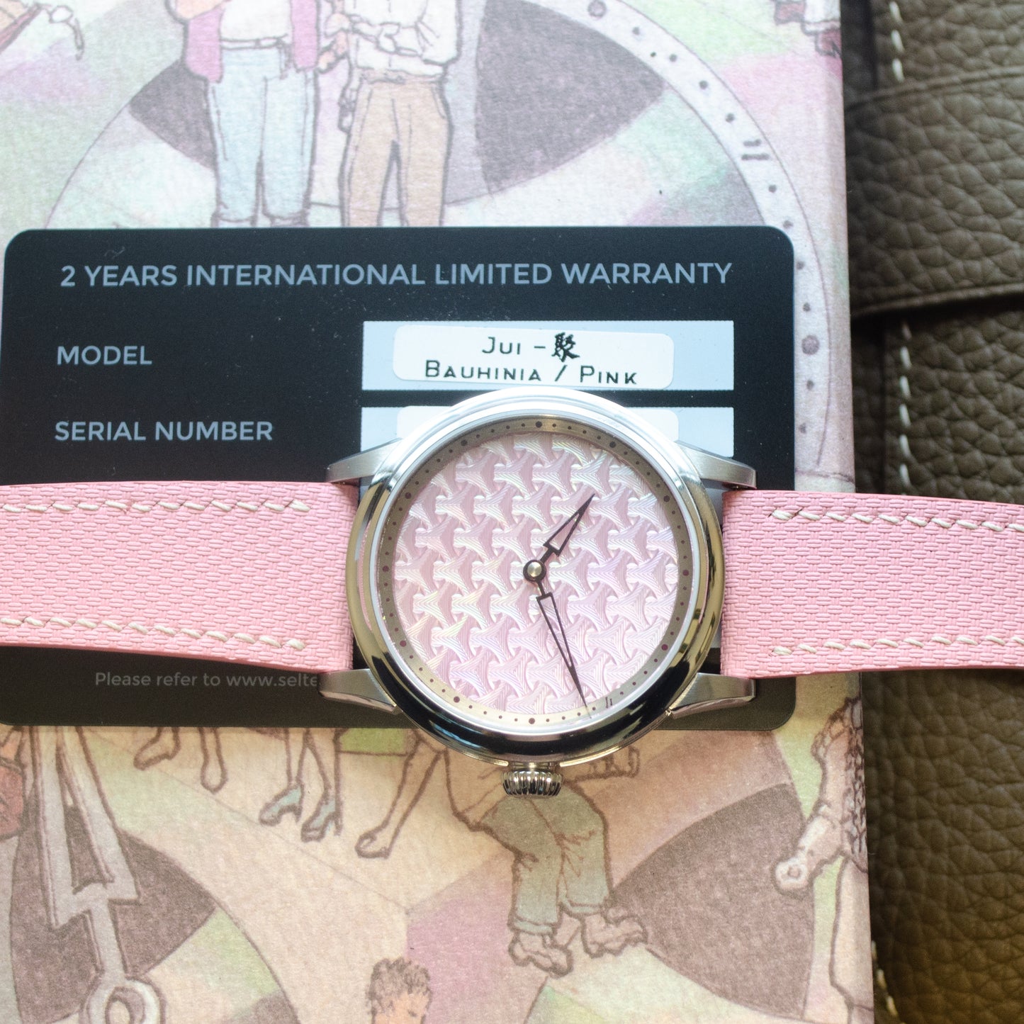 Selten x Watch Ho & Co Jui Bauhinia Pink