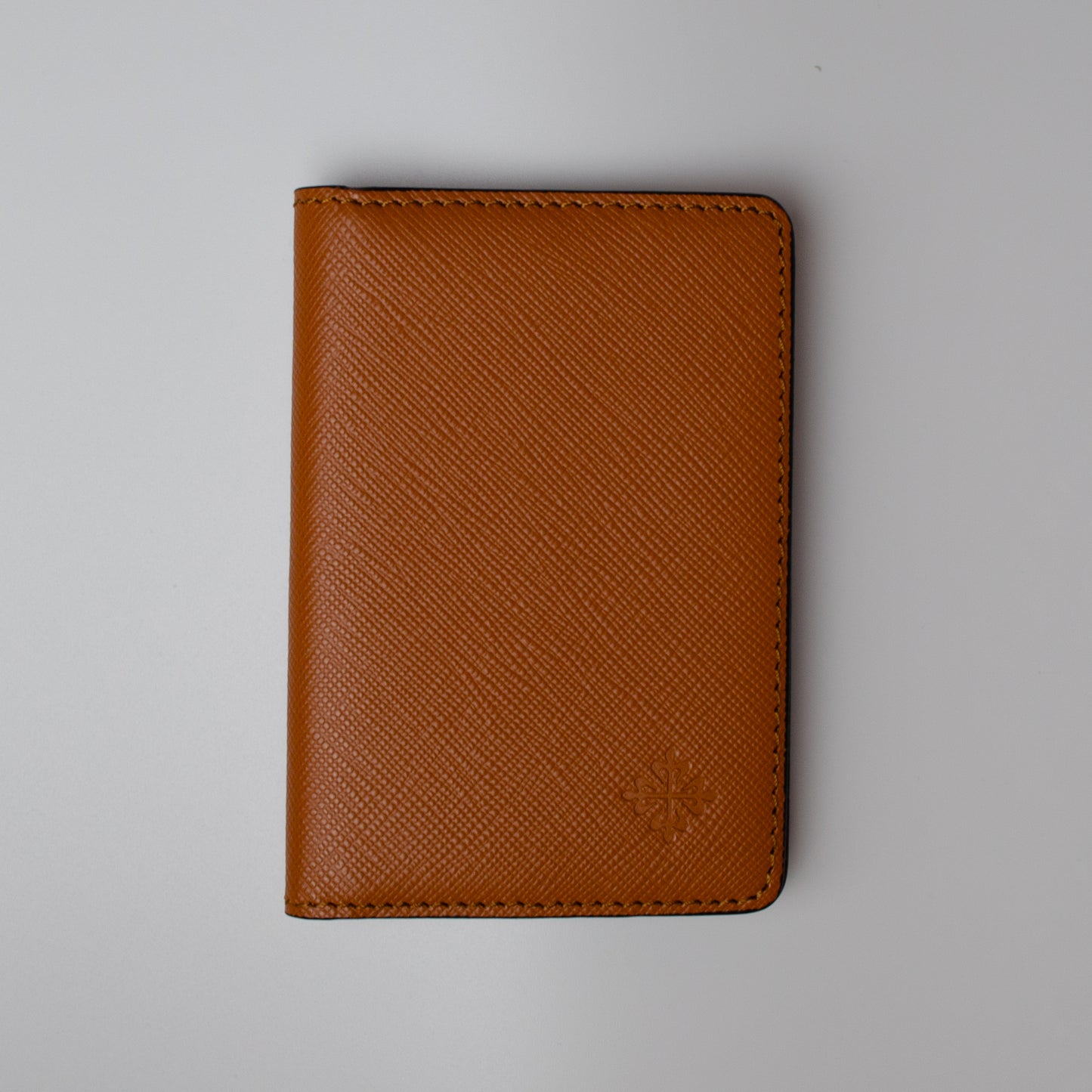 Patek Philippe Orange Saffiano Card Holder