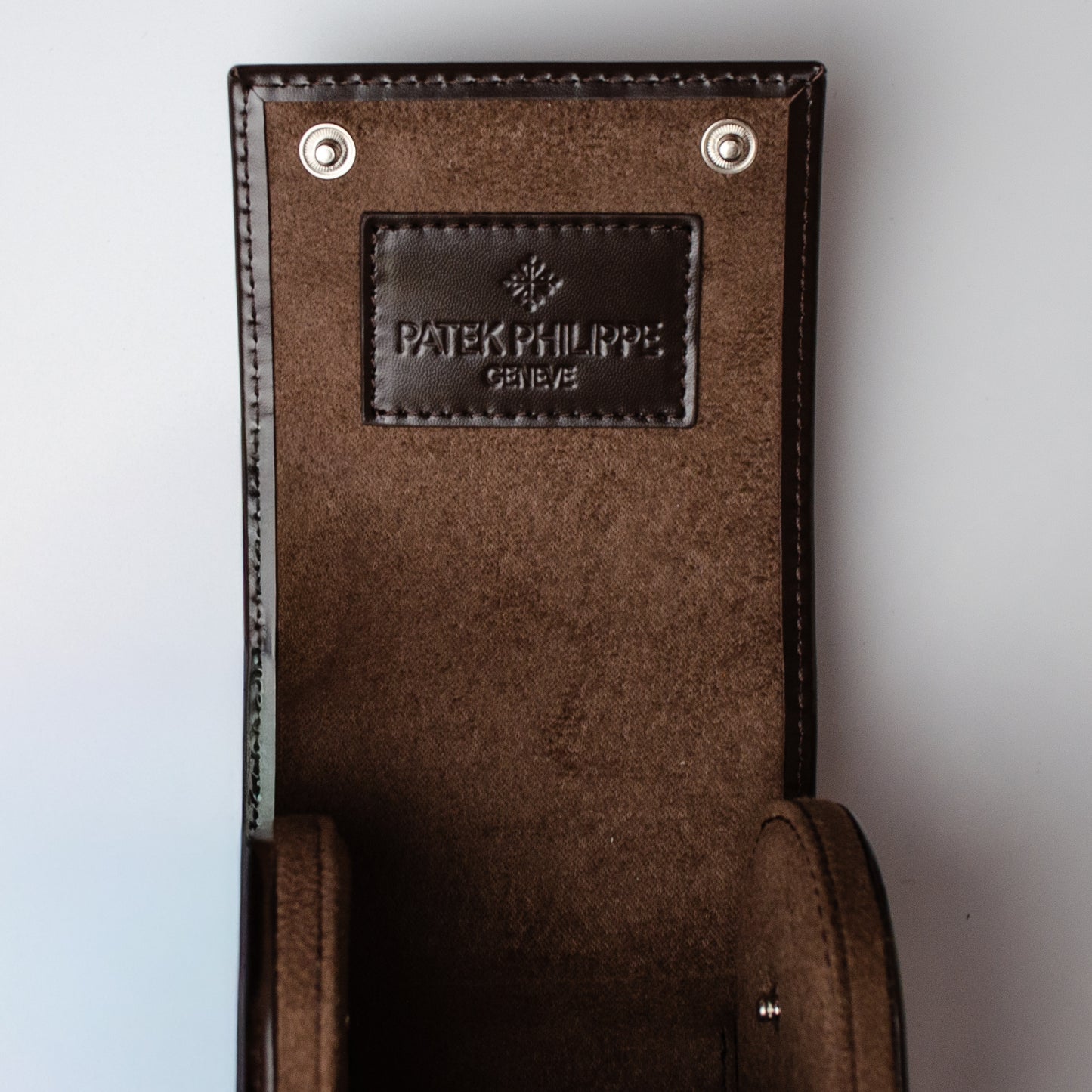 Patek Philippe Gloss Brown Travel Case