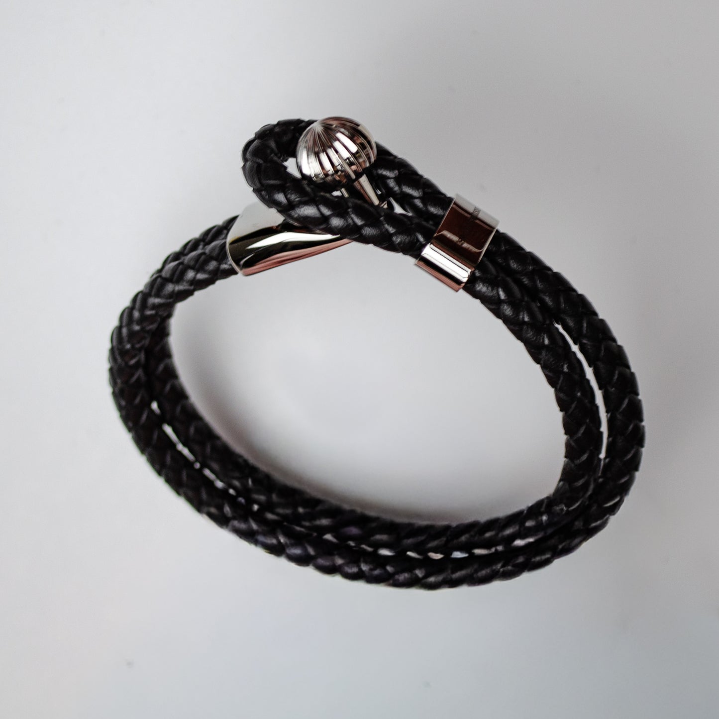 Chronoswiss Braided Leather Bracelet Black