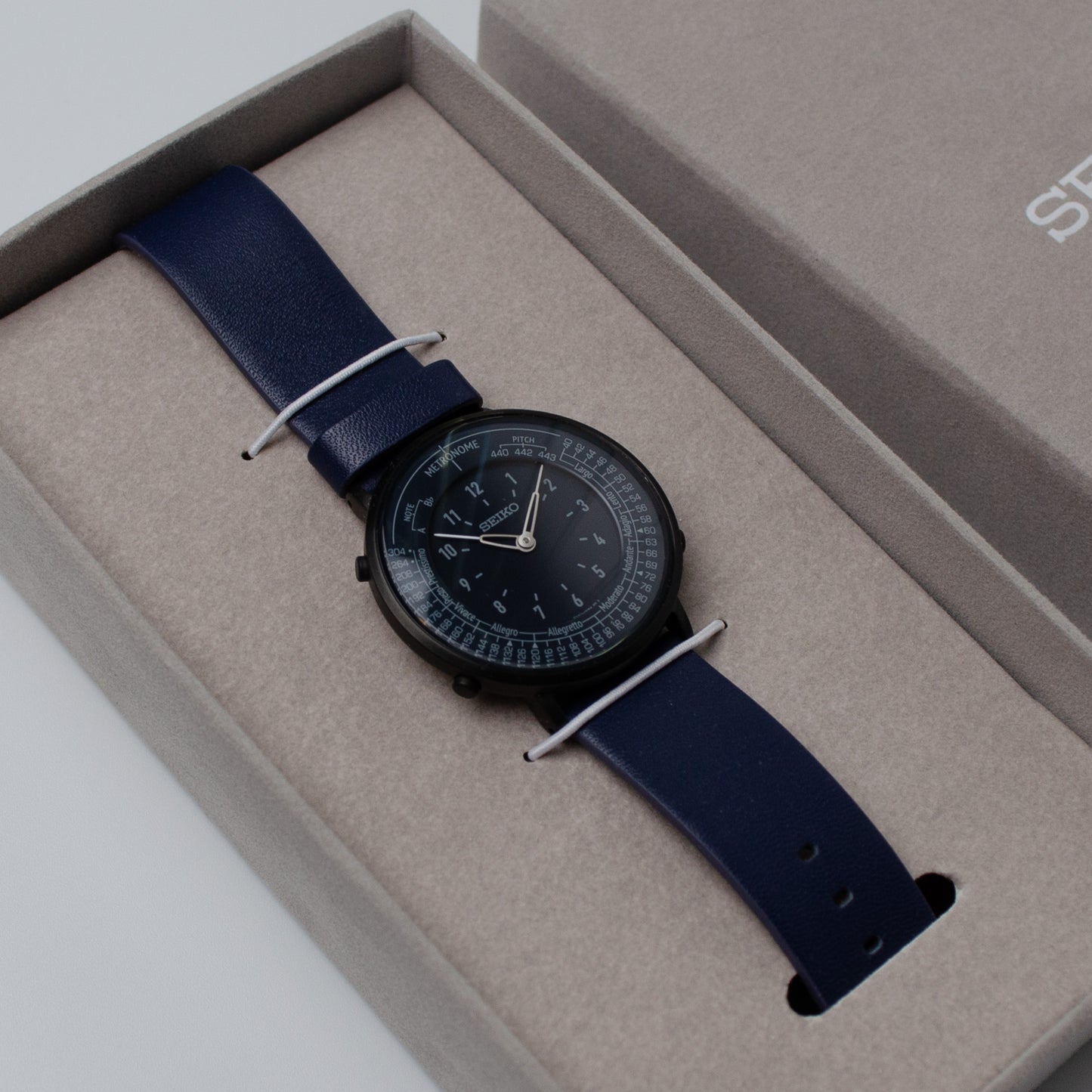 Seiko Metronome Watch Navy