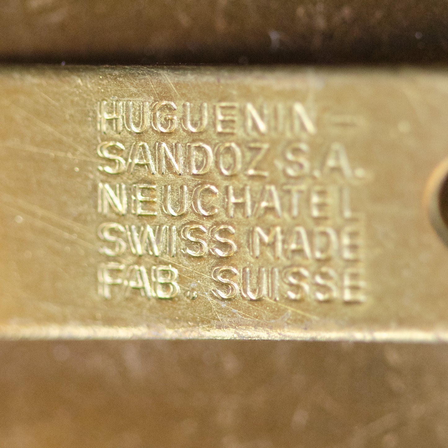 Vintage Omega Seamaster Brass Display Sign