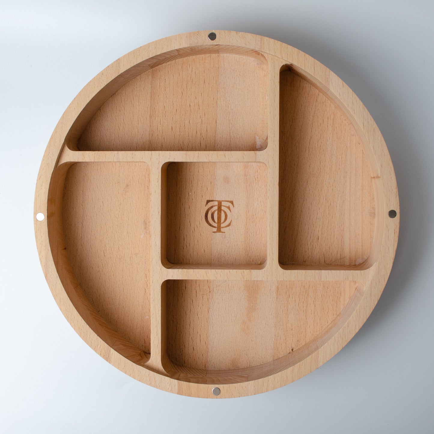 Tiffany & Co. Year of the Dragon Carved Wooden Jewelry Box