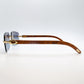 Ultra Rare Cartier C Décor Burlwood Glasses Sunglasses Box Papers 55-18-140