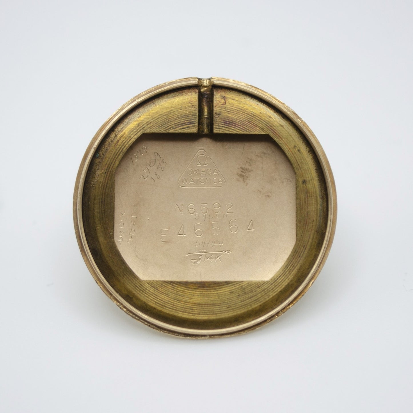 Omega N6592 “Florentine” 14K Gold, Cal. 302, c. 1956