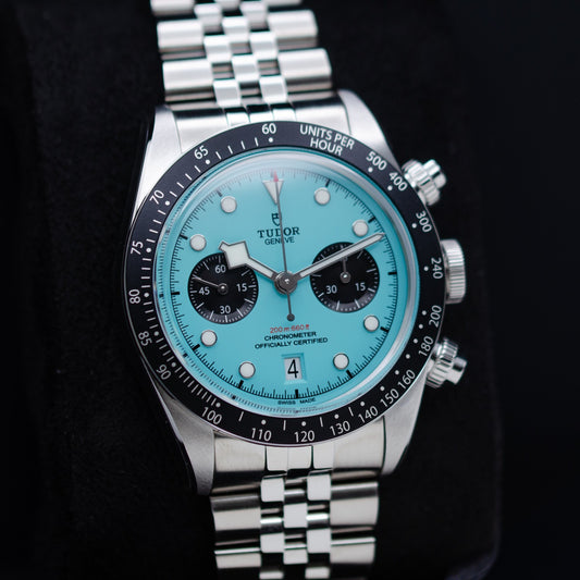 Tudor Black Bay Chrono Flamingo Blue 2026 M79360N