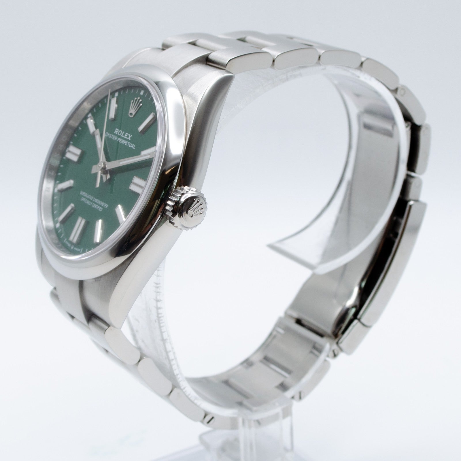 Rolex Oyster Perpetual 41mm Green 134300 2025 Full Set