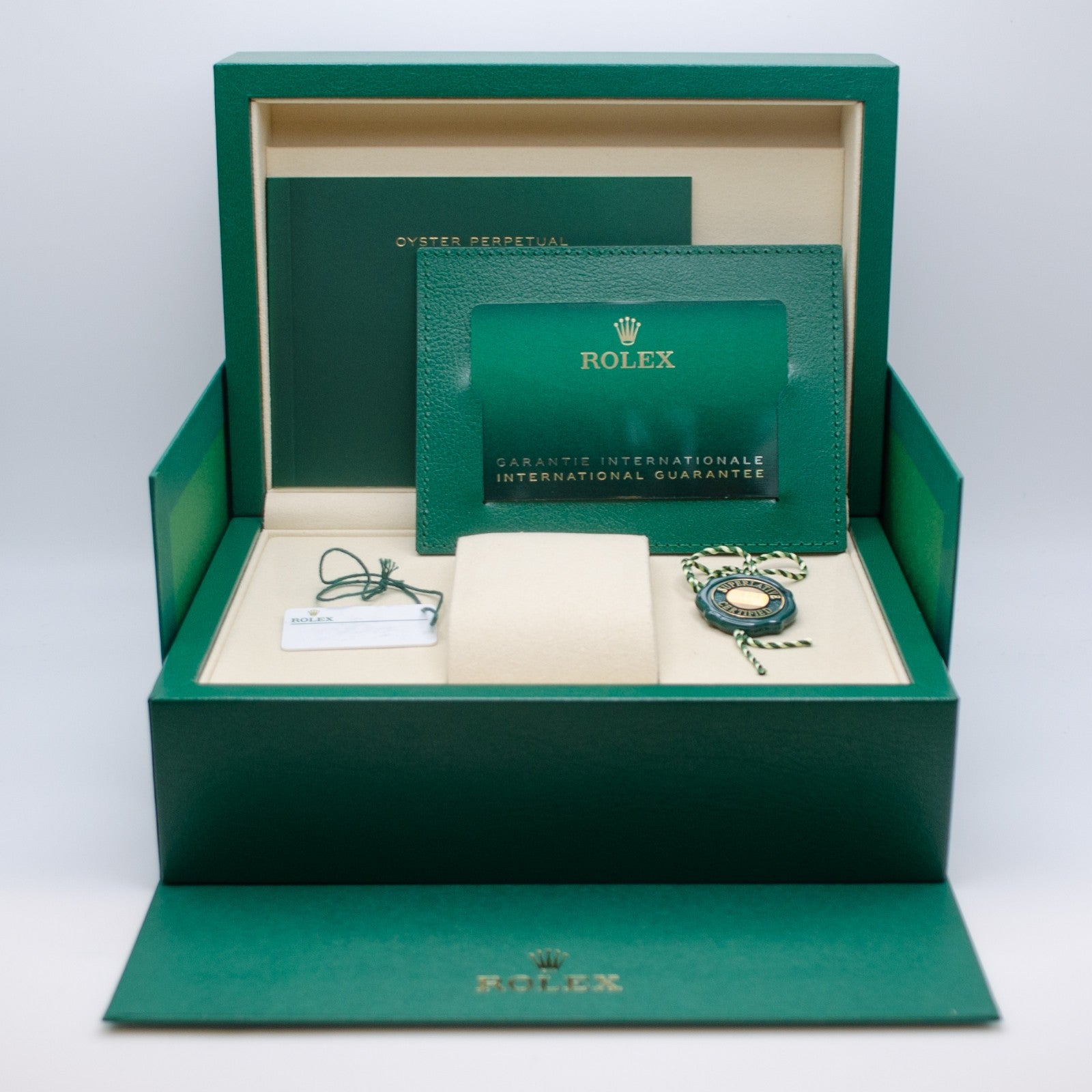 Rolex Datejust 41 Mint Green Smooth Oyster 2026 Full Set Unworn Ref. 126300