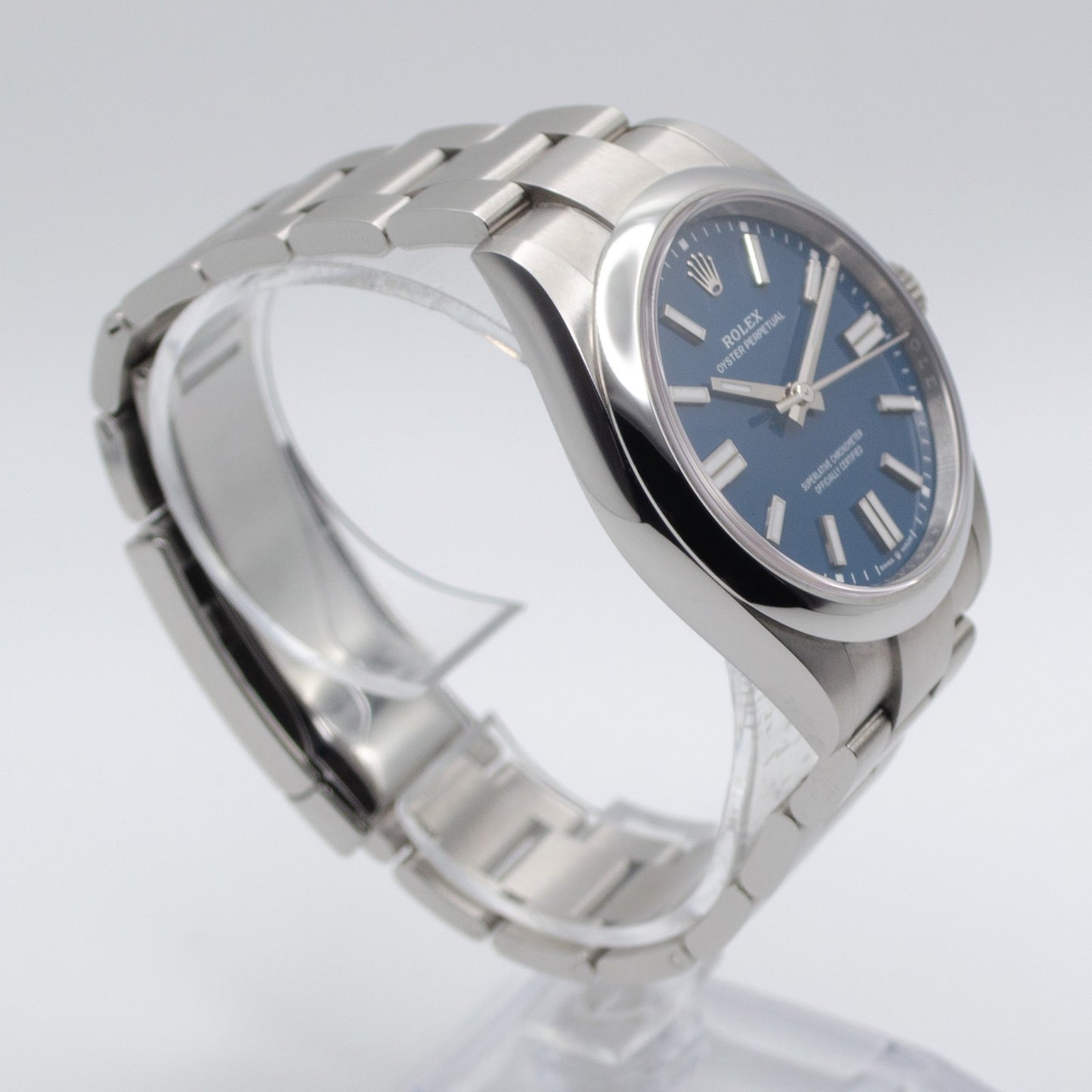 Rolex Oyster Perpetual 41 Med Blue 2025