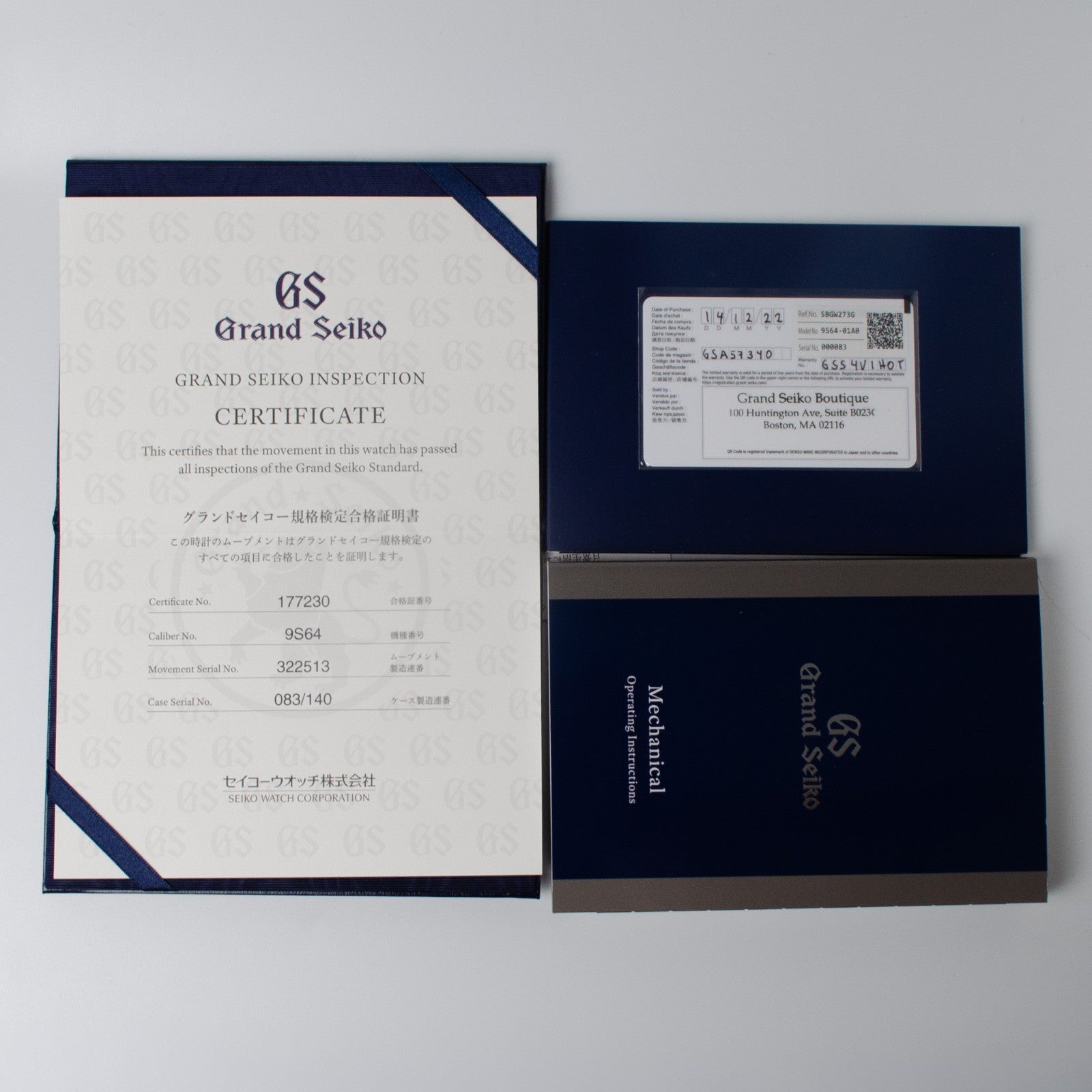 Grand Seiko Elegance 'Genbi Valley' SBGW273