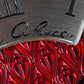Artur Akmaev Carbon Red Hand Engraved 39mm Wristwatch