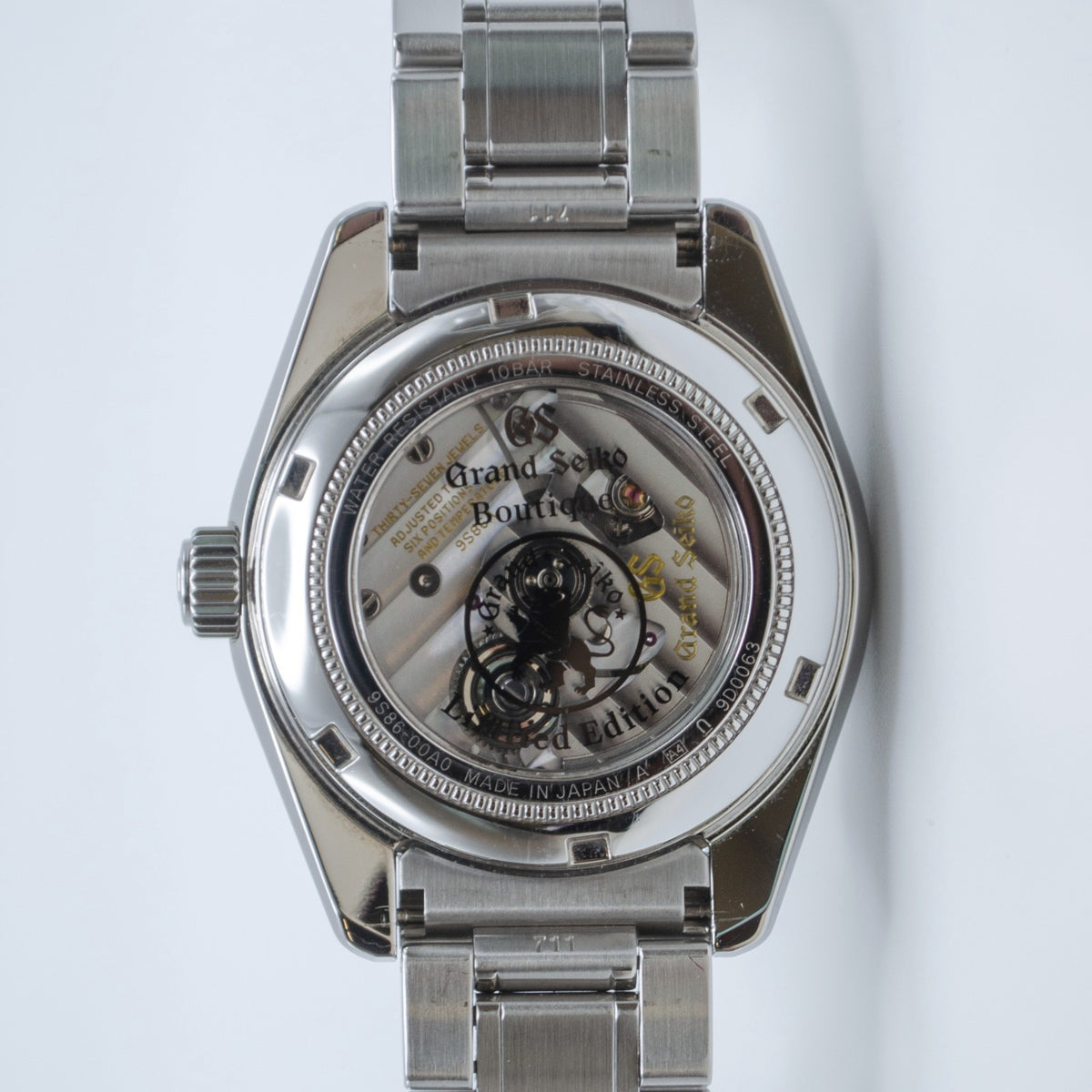 Grand Seiko 44GS Mt. Iwate GMT Hi-Beat 36000 SBGJ235 Boutique Edition