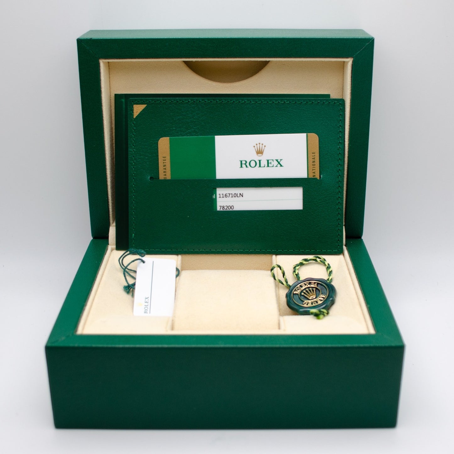 Rolex GMT-Master II 116710LN Black 2017 Box & Papers, Serviced