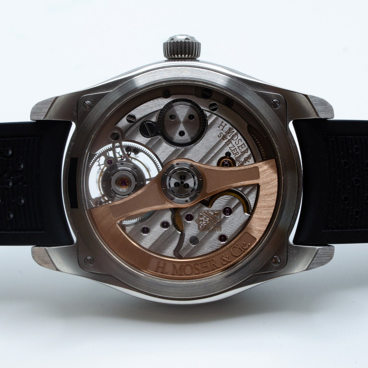 H. Moser & Cie Pioneer Tourbillon Arctic Blue 3804-1208