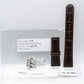 Grand Seiko 19mm OEM Brown Crocodile Strap, Copper Stitching, Deployant Clasp