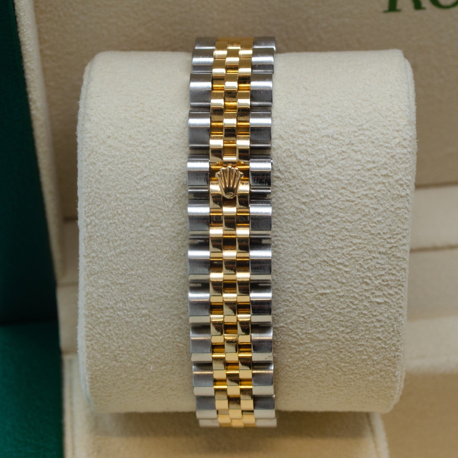 Rolex Lady-Datejust 26mm Champagne Dial Fluted Jubilee 179173