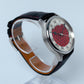 Artur Akmaev Carbon Red Hand Engraved 39mm Wristwatch