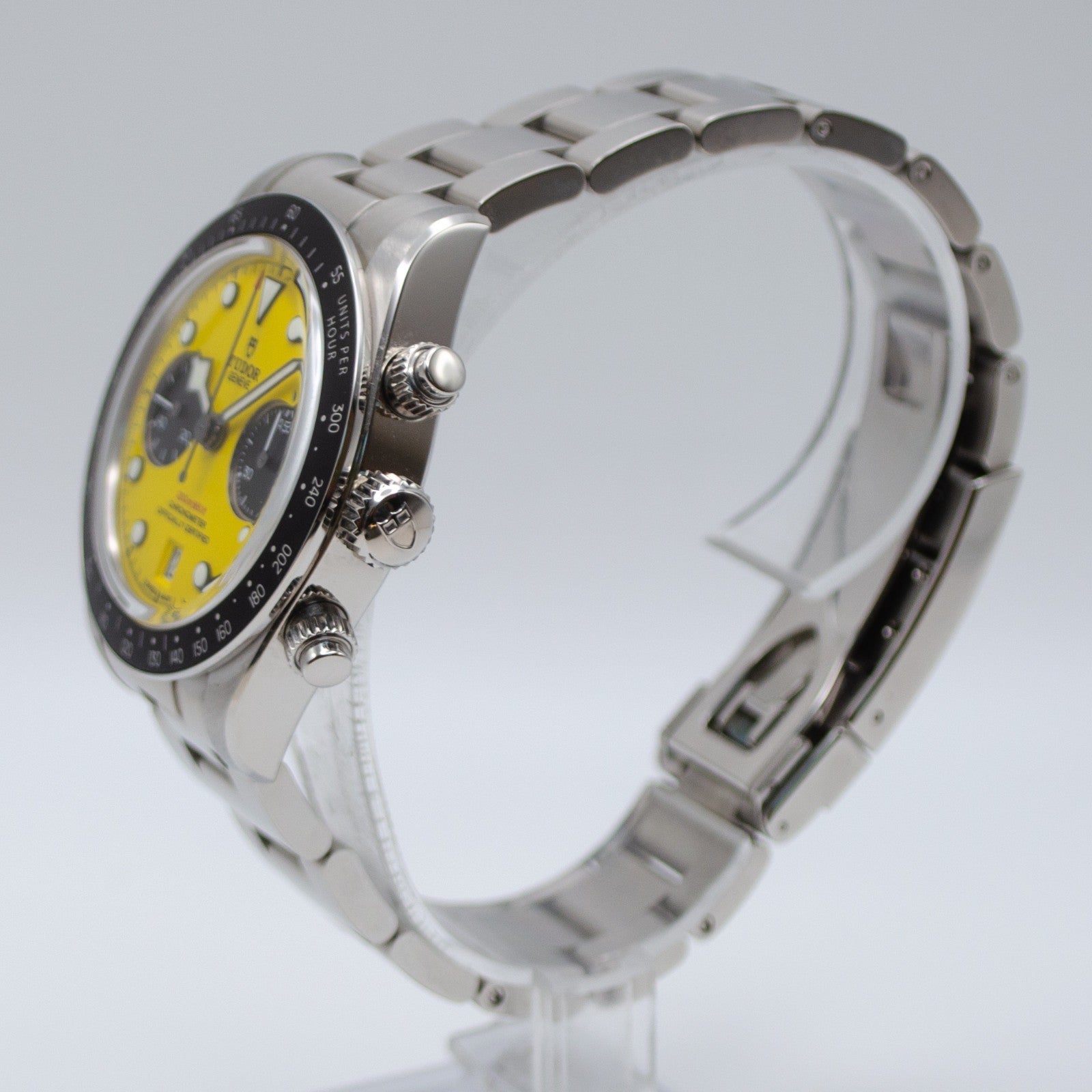 Tudor Black Bay Chrono 39 Bumblebee Yellow Dial M79310N Unworn