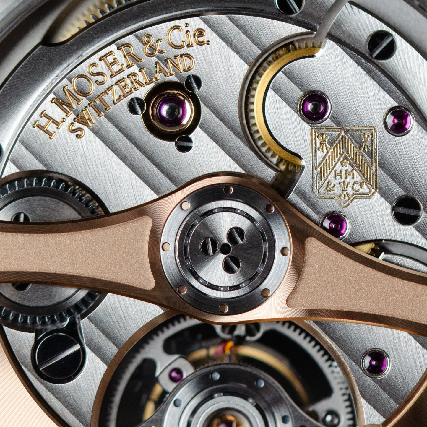 H. Moser & Cie. Pioneer Tourbillon Amber Sand - Bucherer Exclusive