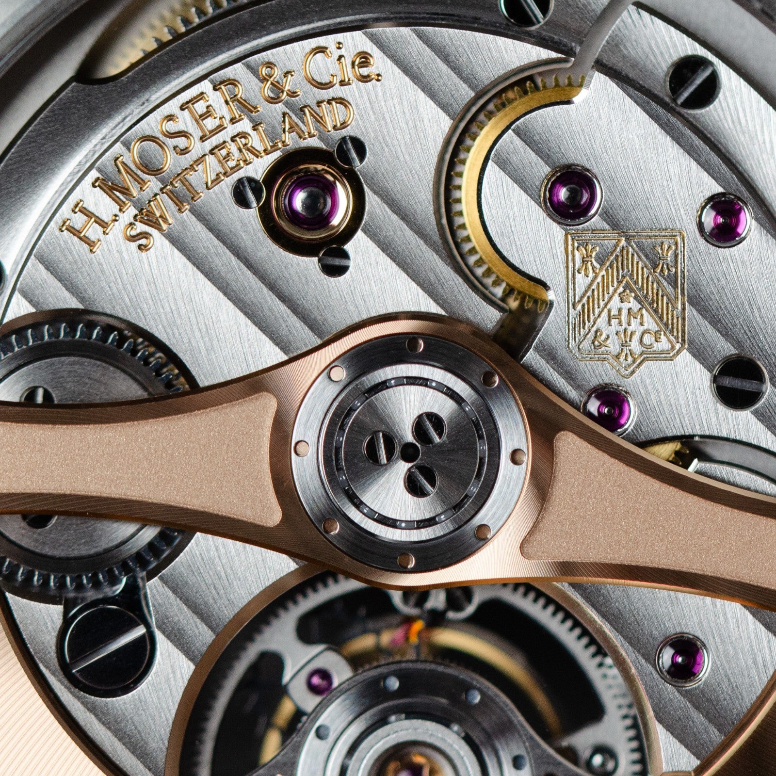 H. Moser & Cie. Pioneer Tourbillon Amber Sand - Bucherer Exclusive