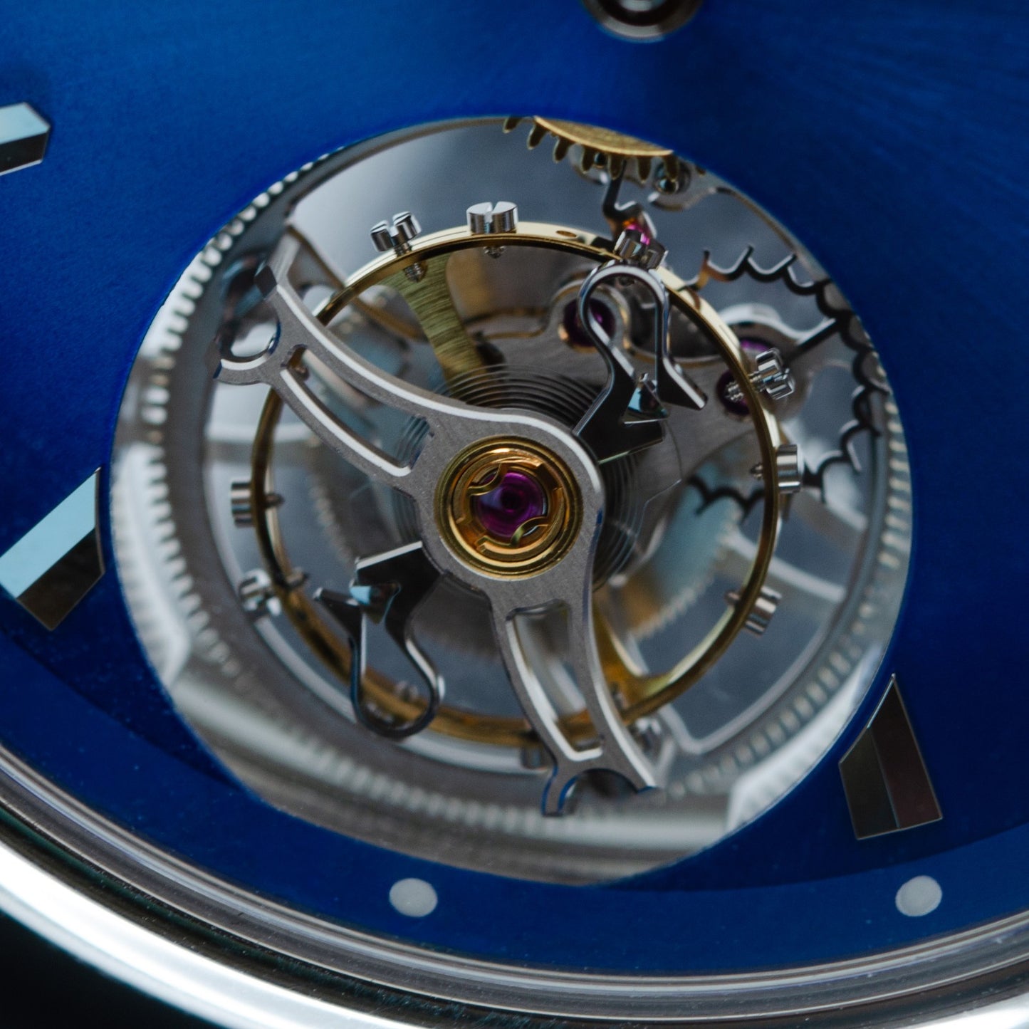 H. Moser & Cie Pioneer Tourbillon Arctic Blue 3804-1208
