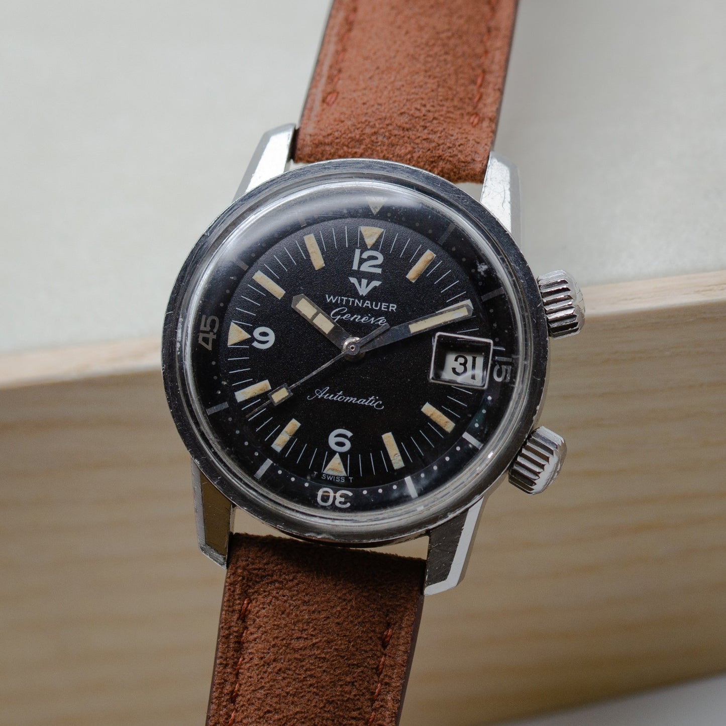 1960s Wittenauer Super Compressor Diver Ref. 8007