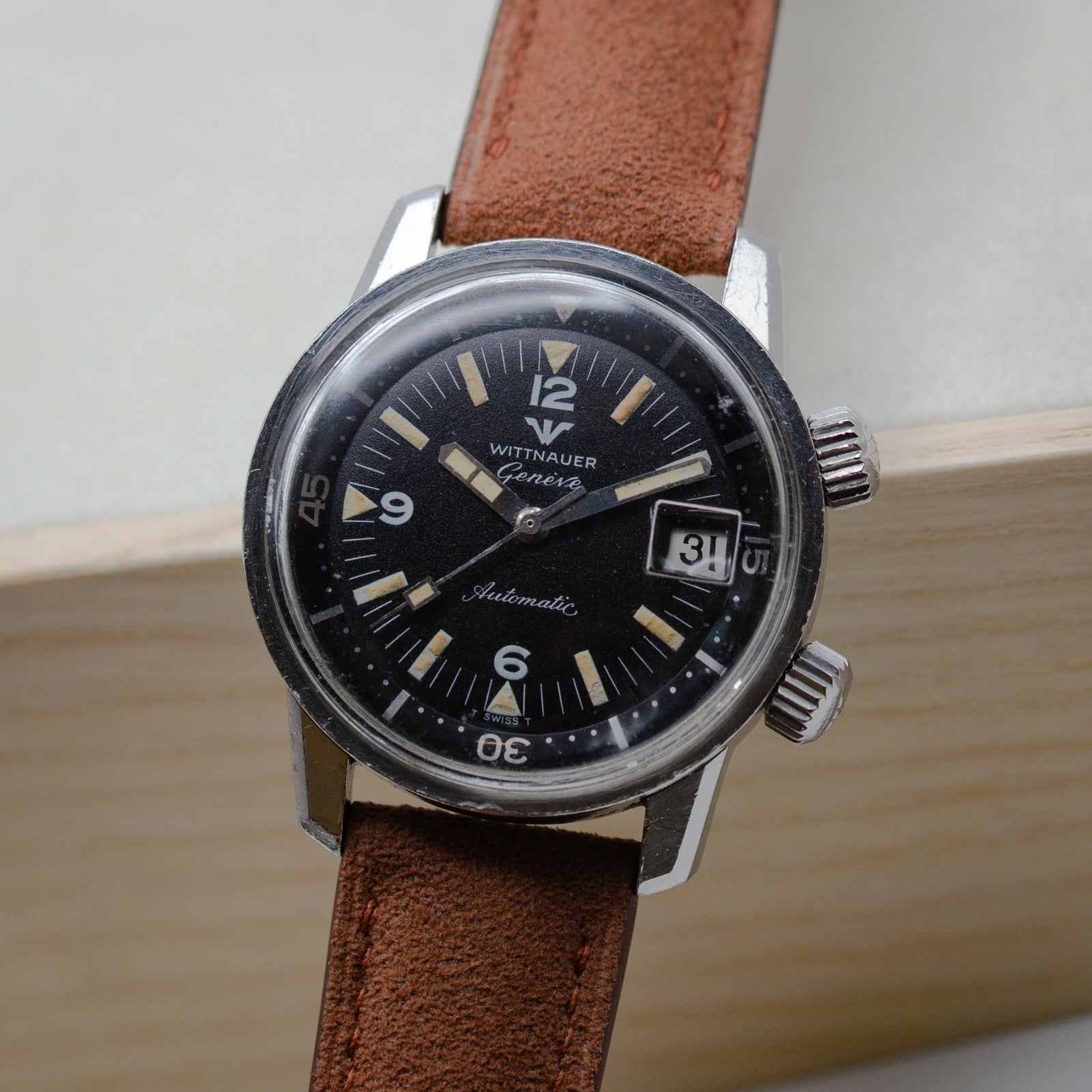 1960s Wittenauer Super Compressor Diver Ref. 8007