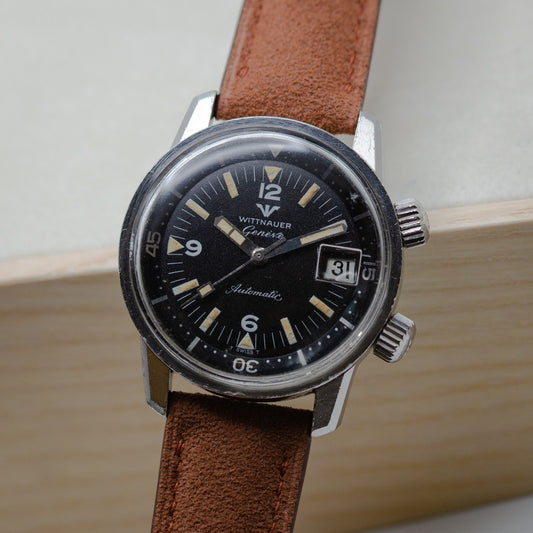 1960s Wittenauer Super Compressor Diver Ref. 8007