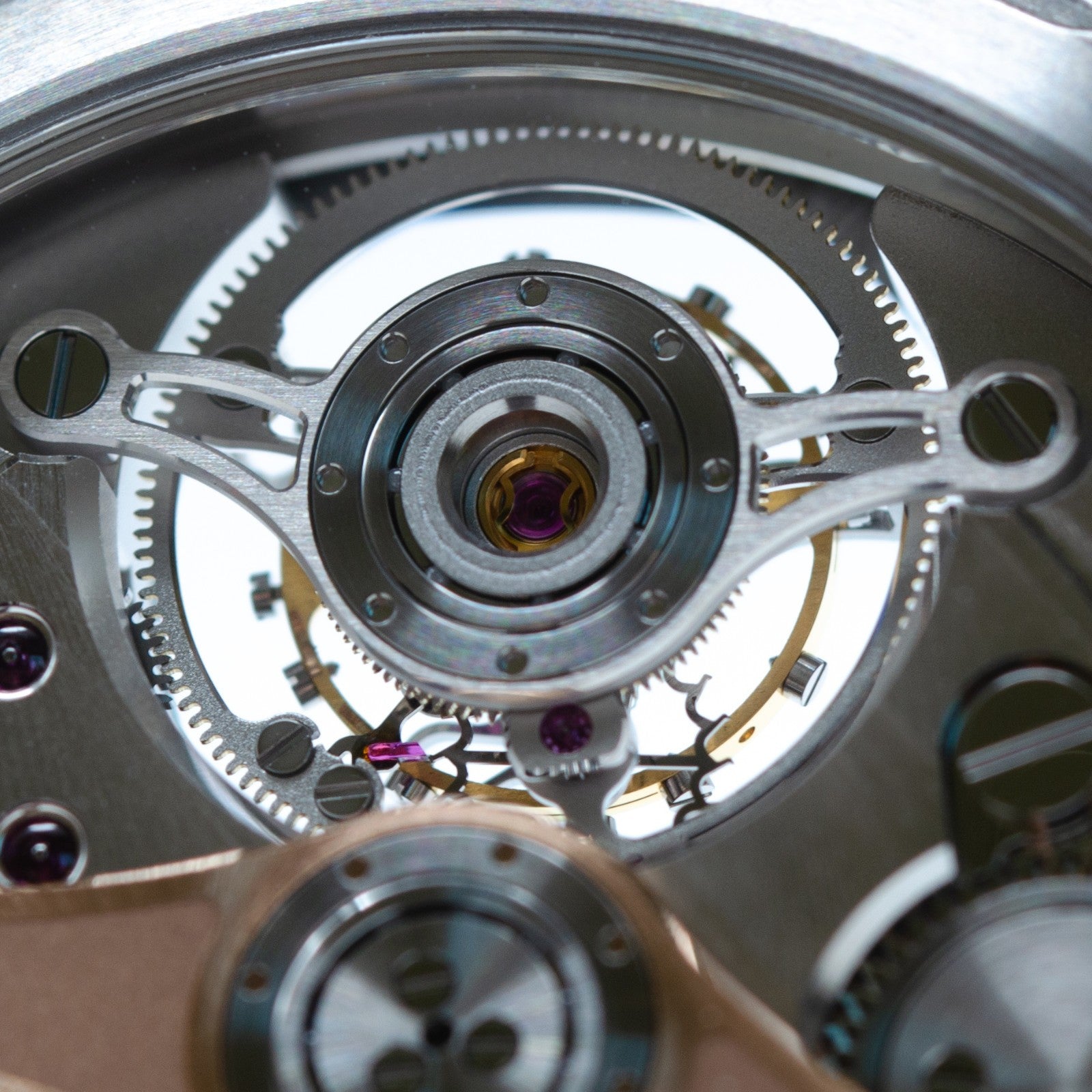 H. Moser & Cie Pioneer Tourbillon Arctic Blue 3804-1208
