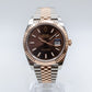 Rolex Datejust 41 Chocolate Dial Fluted Jubilee 2026 126331 Full Set