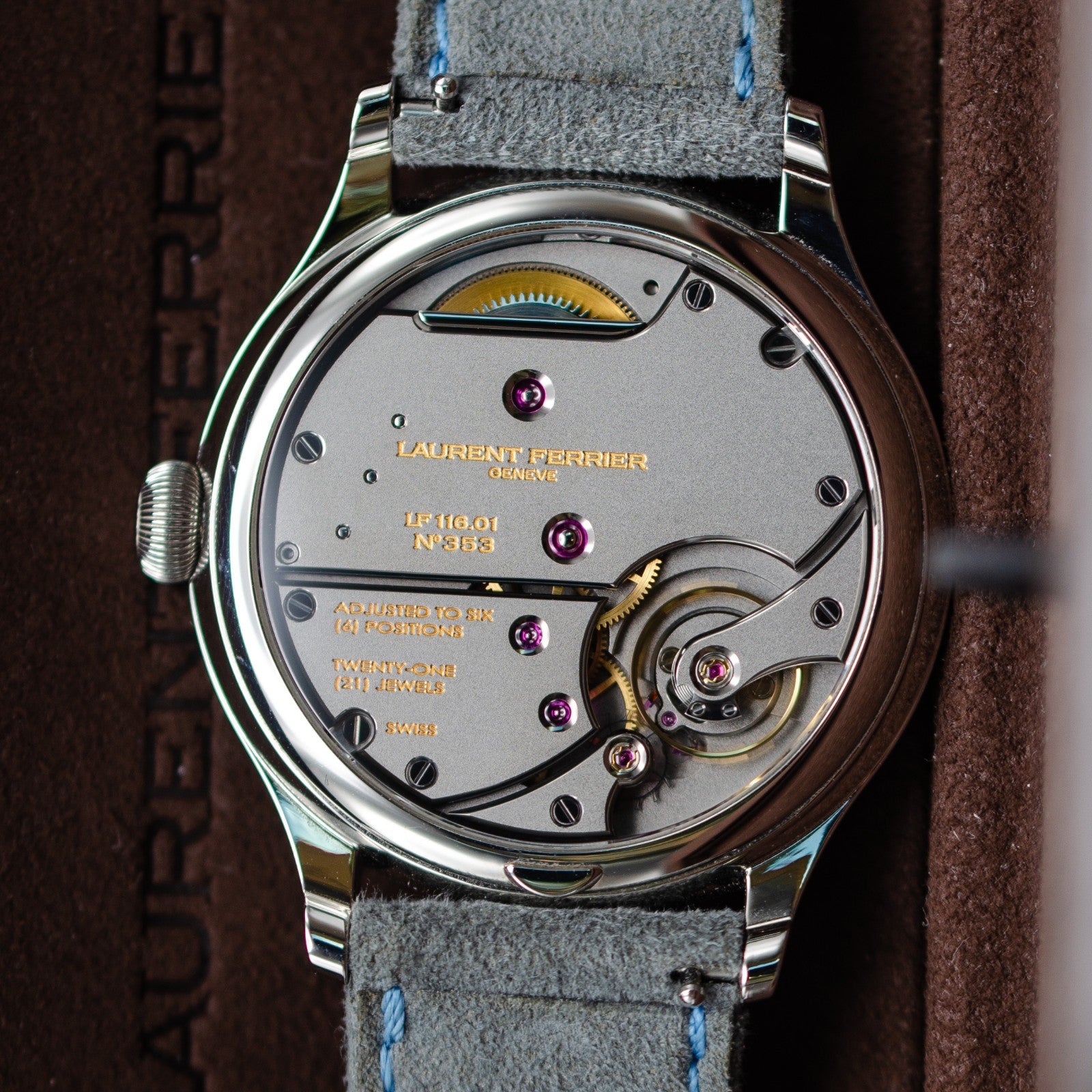 Laurent Ferrier Classic Origin Blue LCF036.T1.CG Full Set 2022