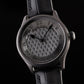 Artur Akmaev Carbon Black Hand Engraved 39mm Wristwatch