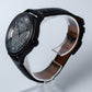 Artur Akmaev Carbon Black Hand Engraved 39mm Wristwatch