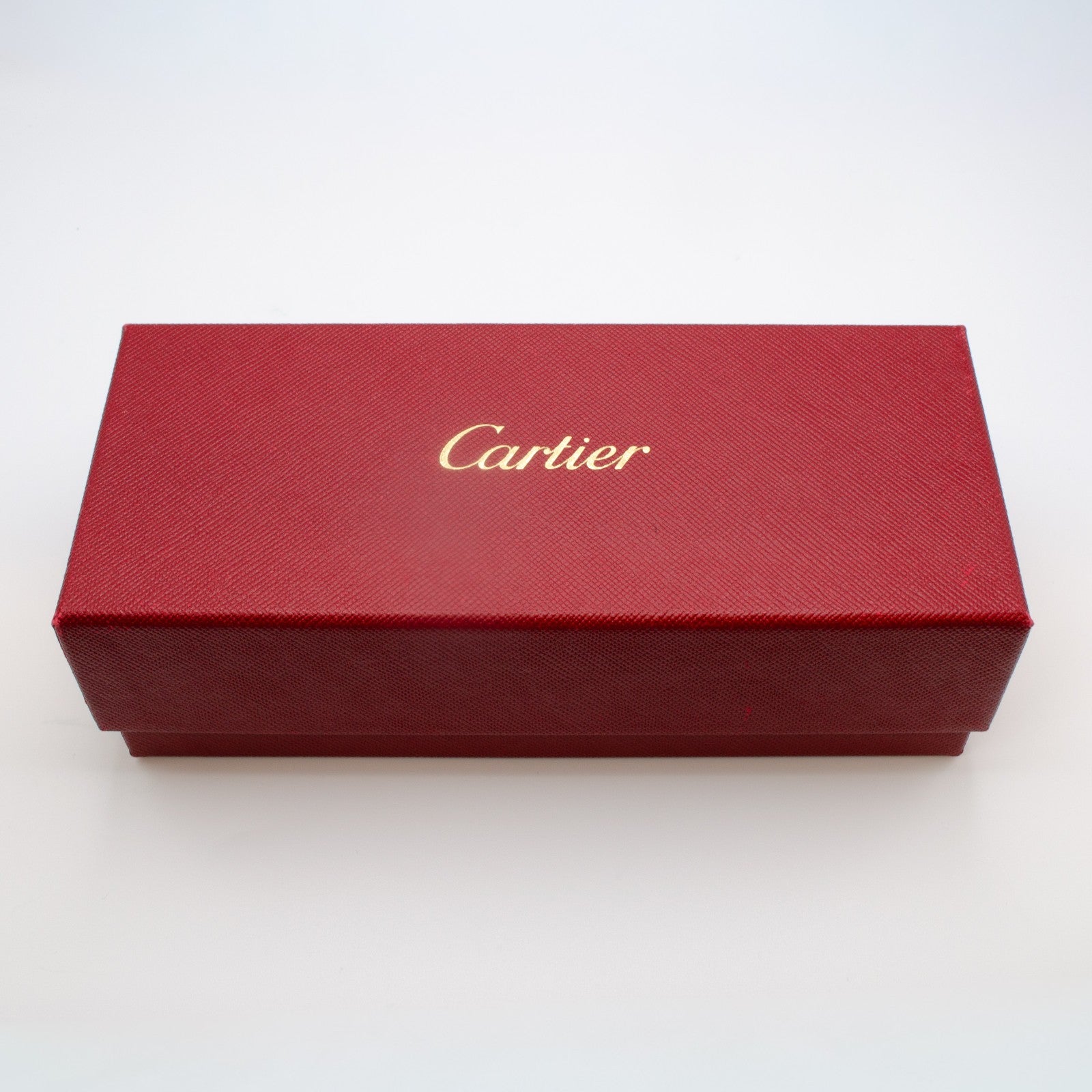 Ultra Rare Cartier C Décor Burlwood Glasses Sunglasses Box Papers 55-18-140