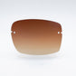 Ultra Rare Cartier C Décor Burlwood Glasses Sunglasses Box Papers 55-18-140
