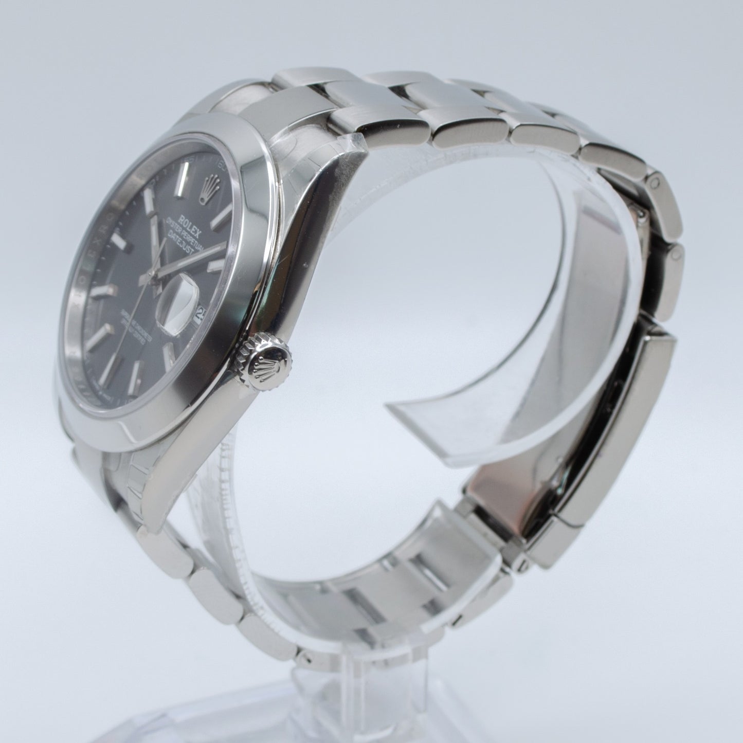 Rolex Datejust 41 Slate 126300 Full Set 2025 Smooth + Oyster