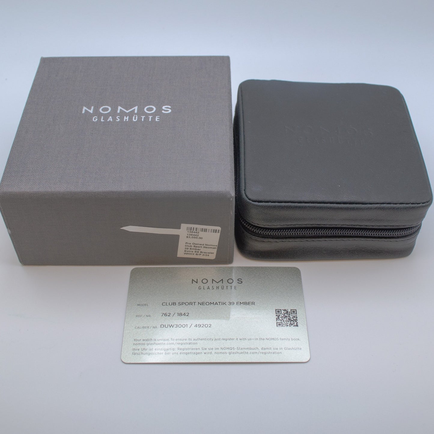 Nomos Club Sport Neomatik 39 Ember