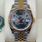 Rolex Datejust 41 'Wimbledon' Two Tone Yellow Gold Fluted Jubilee 2022 Full Set