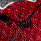 Artur Akmaev Carbon Red Hand Engraved 39mm Wristwatch