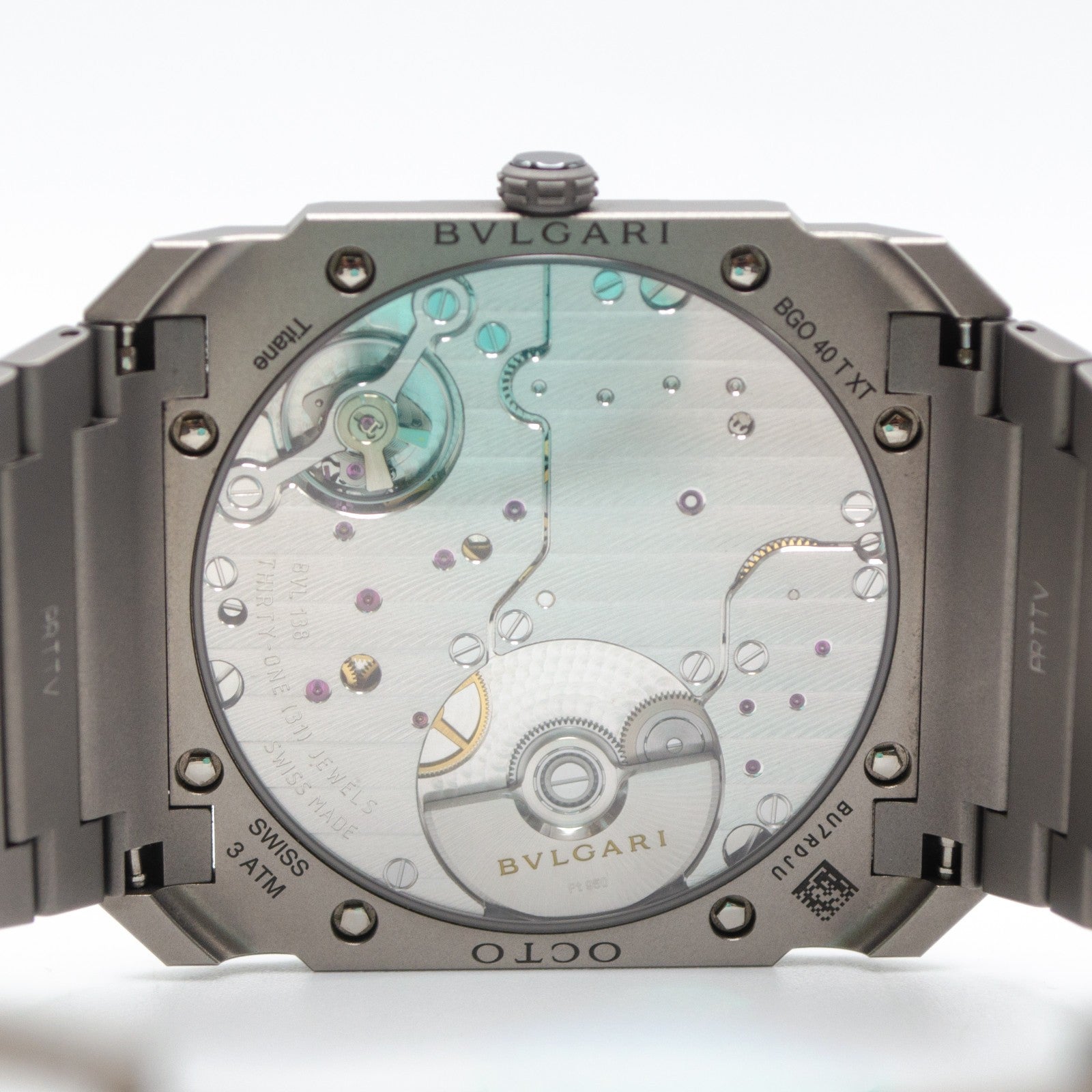 Bulgari Octo Finissimo 103023 Arabic Dial Grey Titanium