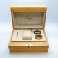 Glashütte Original PanoMaticLunar Silver 1-90-02-02-02-04 Box and papers