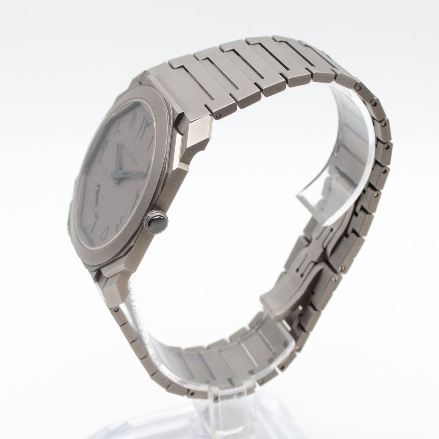 Bulgari Octo Finissimo 103023 Arabic Dial Grey Titanium