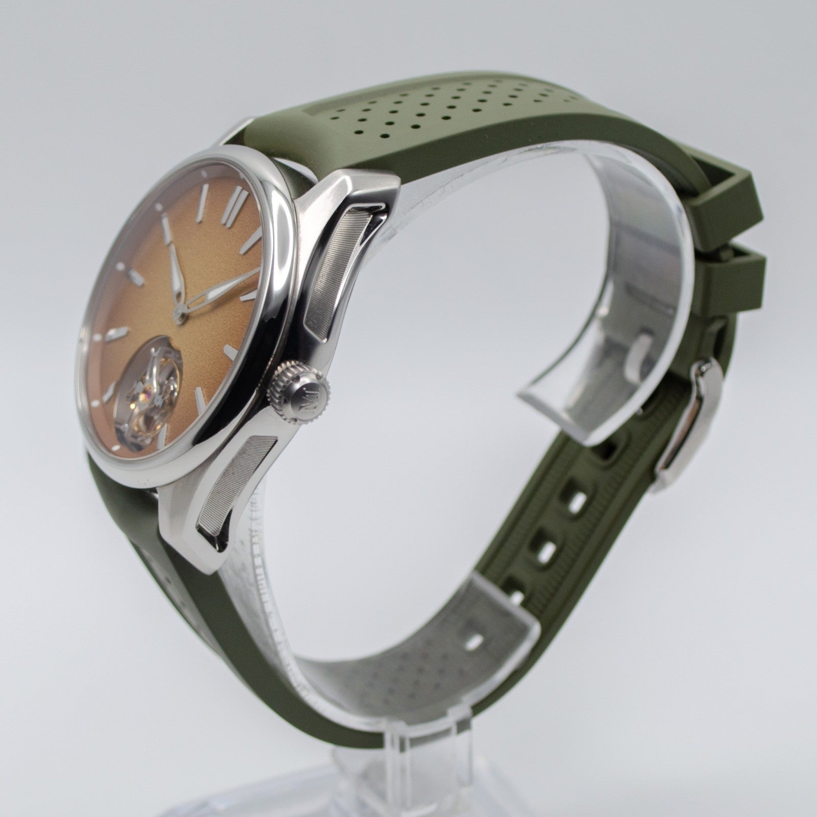 H. Moser & Cie. Pioneer Tourbillon Amber Sand - Bucherer Exclusive