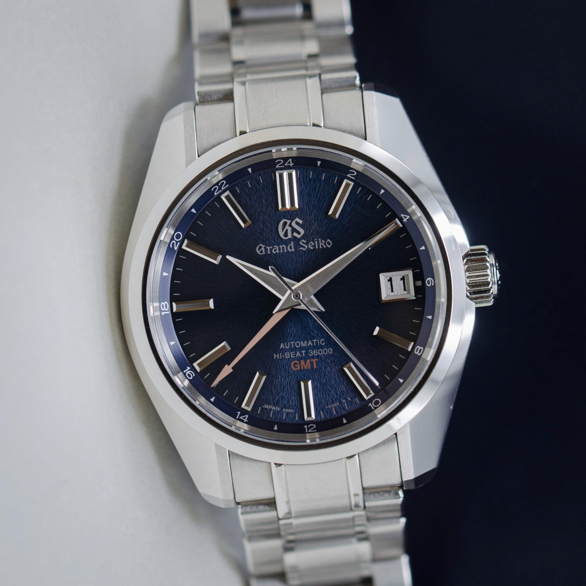 Grand Seiko 44GS Mt. Iwate GMT Hi-Beat 36000 SBGJ235 Boutique Edition
