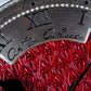 Artur Akmaev Carbon Red Hand Engraved 39mm Wristwatch
