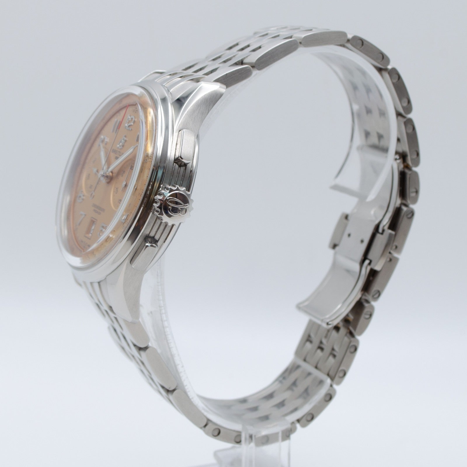 Breitling Premier B01 Chronograph 42 Salmon Dial AB0145331K1A1