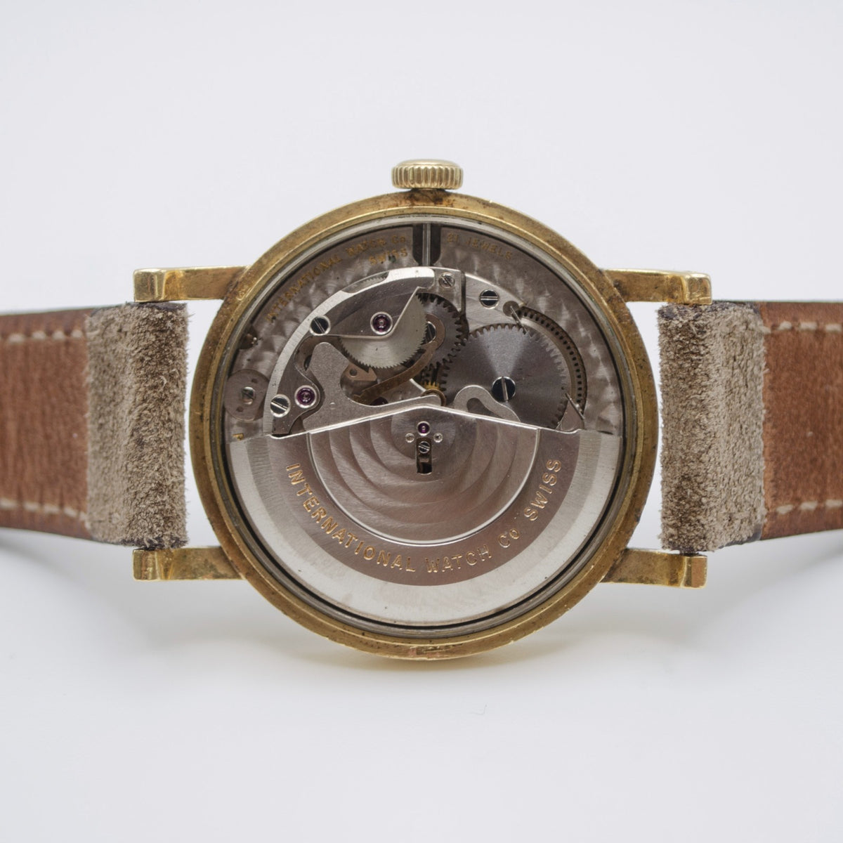 IWC Automatic 18K Yellow Gold Cal. 852 Circa 1952